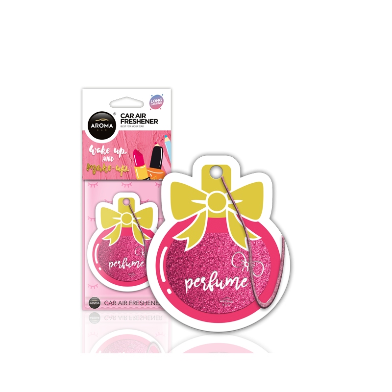 

Zapach Samochodowy Aroma Car Pink Perfume Bottle