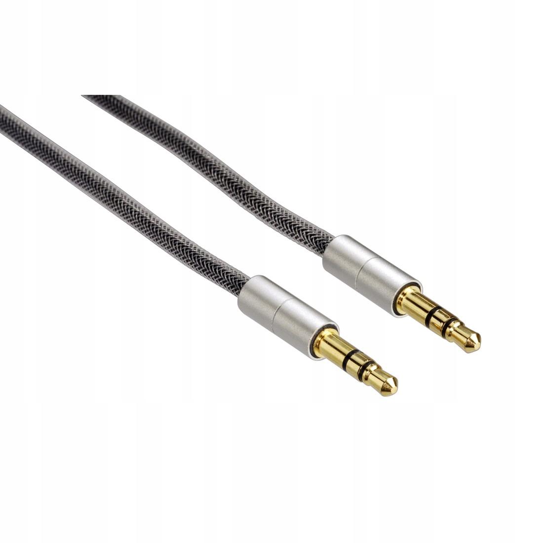 Kabel Mini JACK 3,5mm M/M Gold AluLine 0,5m. HAMA