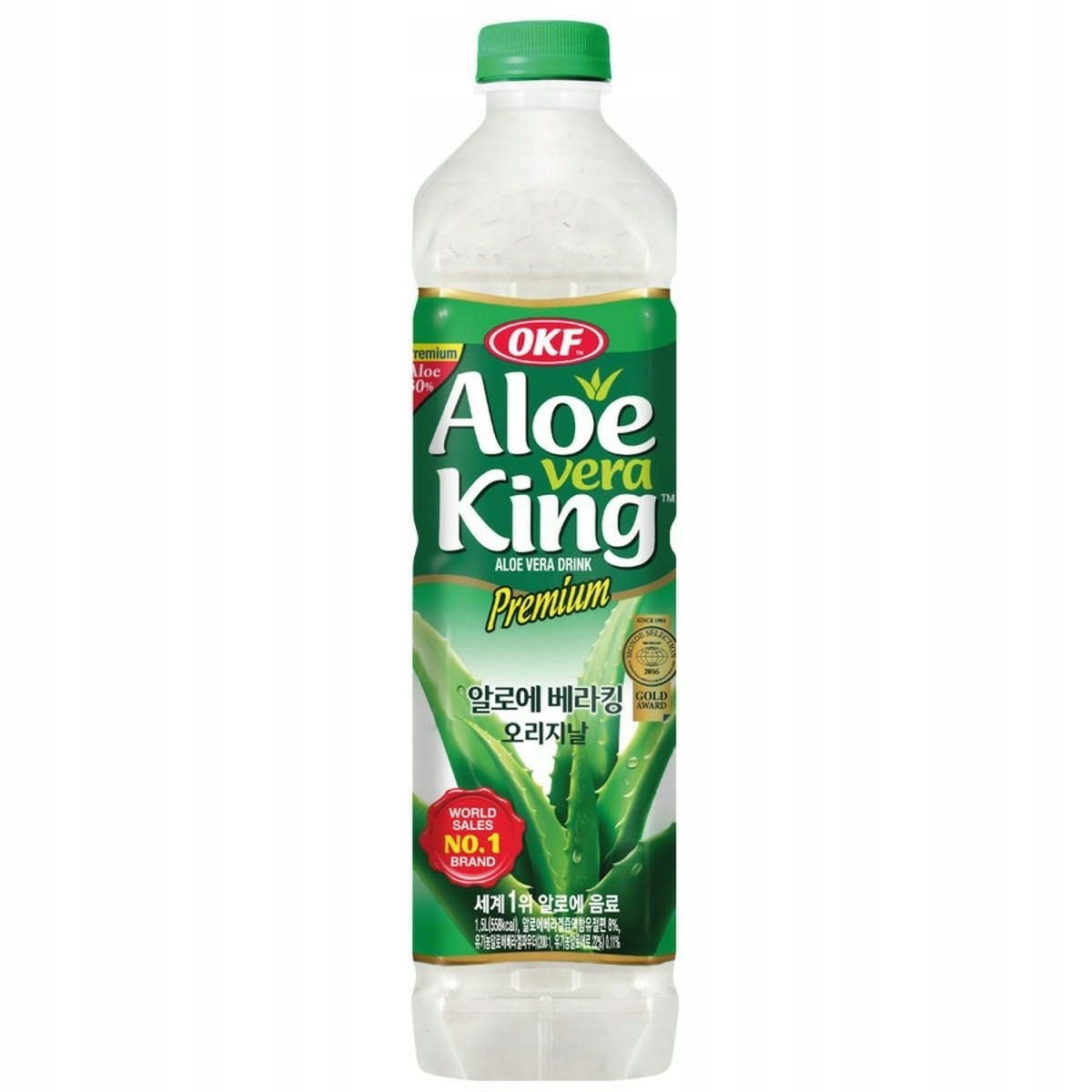 Okf Napój Aloe Vera King z cząstkami aloesu Zgrzewka 500 mlx20