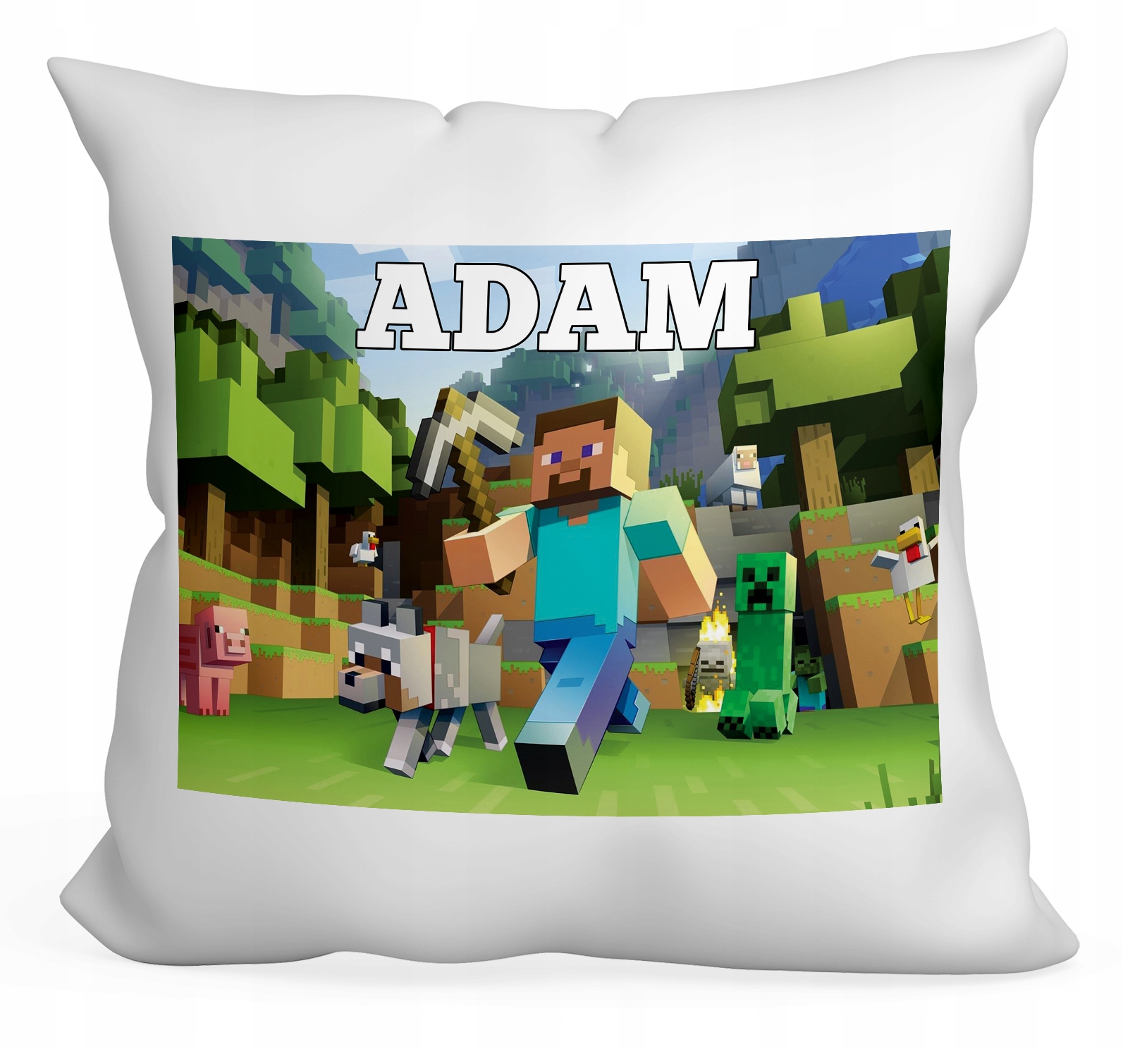 

Poduszka Minecraft Dziecko Upominek+imię