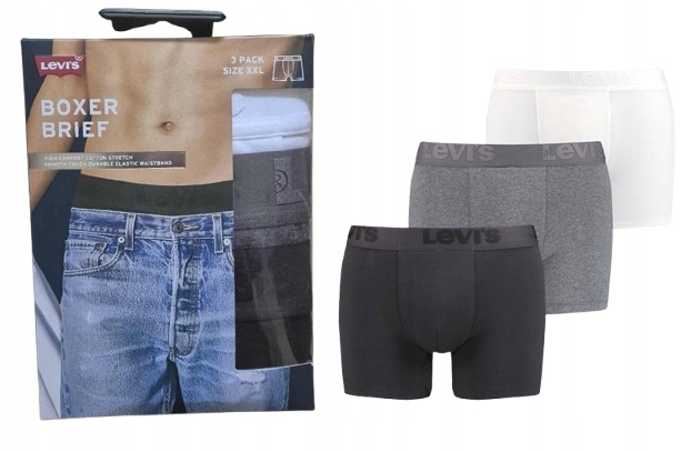 Levi's slipy 3 ks, 3 ks, L