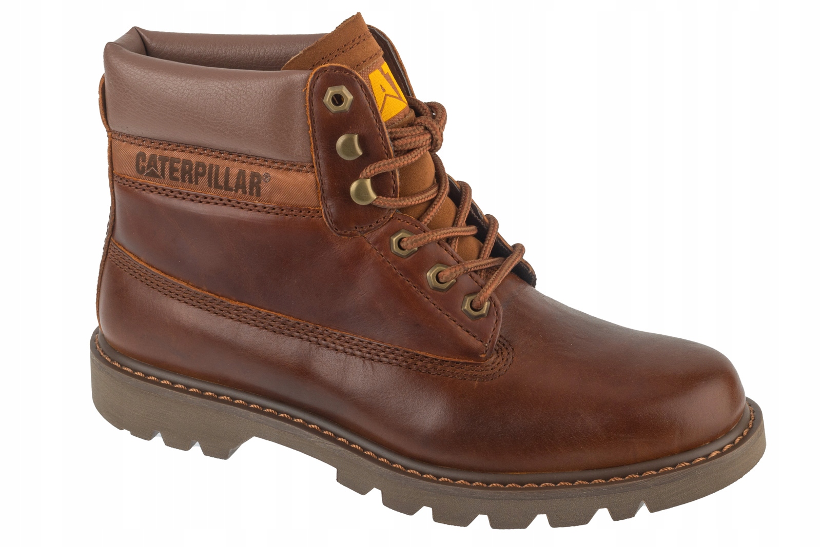 Caterpillar Colorado Low 2.0 (45) Pánské kožené polobotky Hnědá