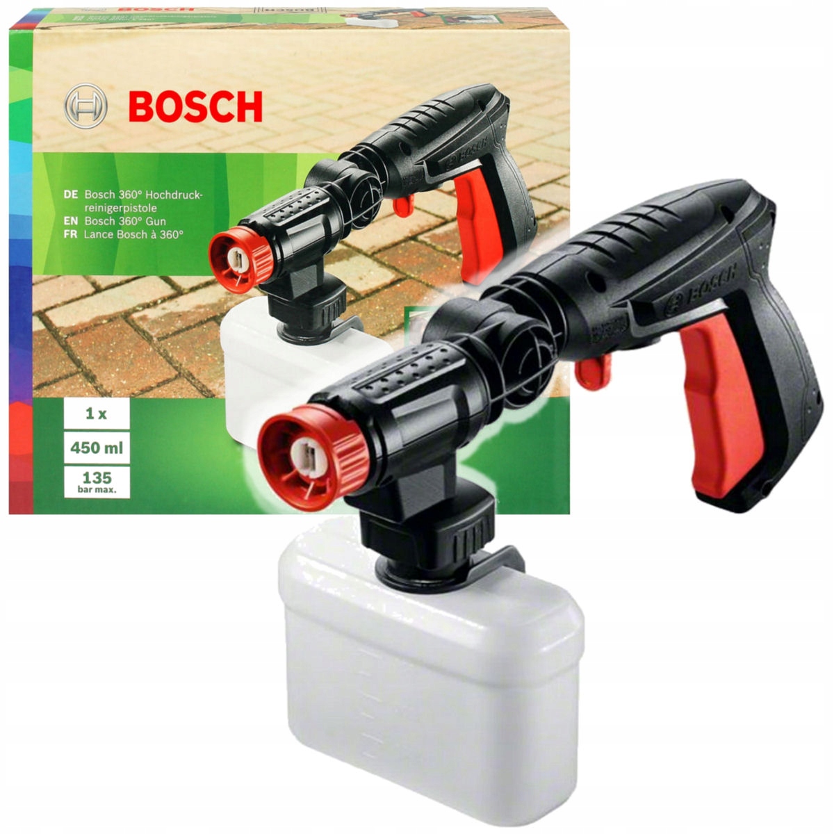 

Pistolet 360° do myjek ciśnieniowych Bosch