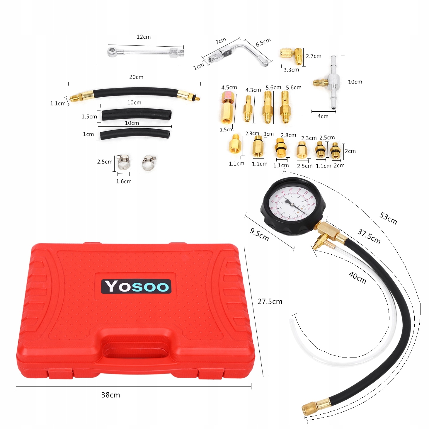 Nowy tester ciśnienia pompy paliwowej do benzyny Producent części inny