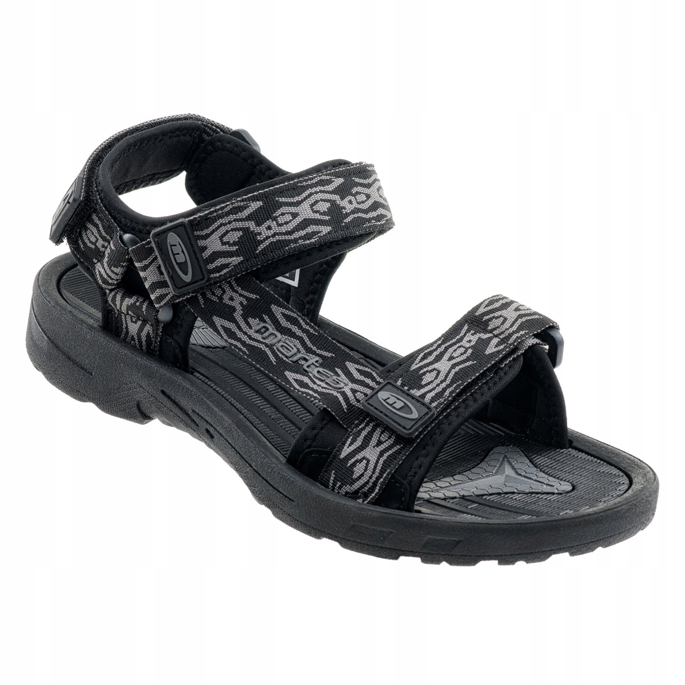 Sandały męskie Delso Black/mid Grey