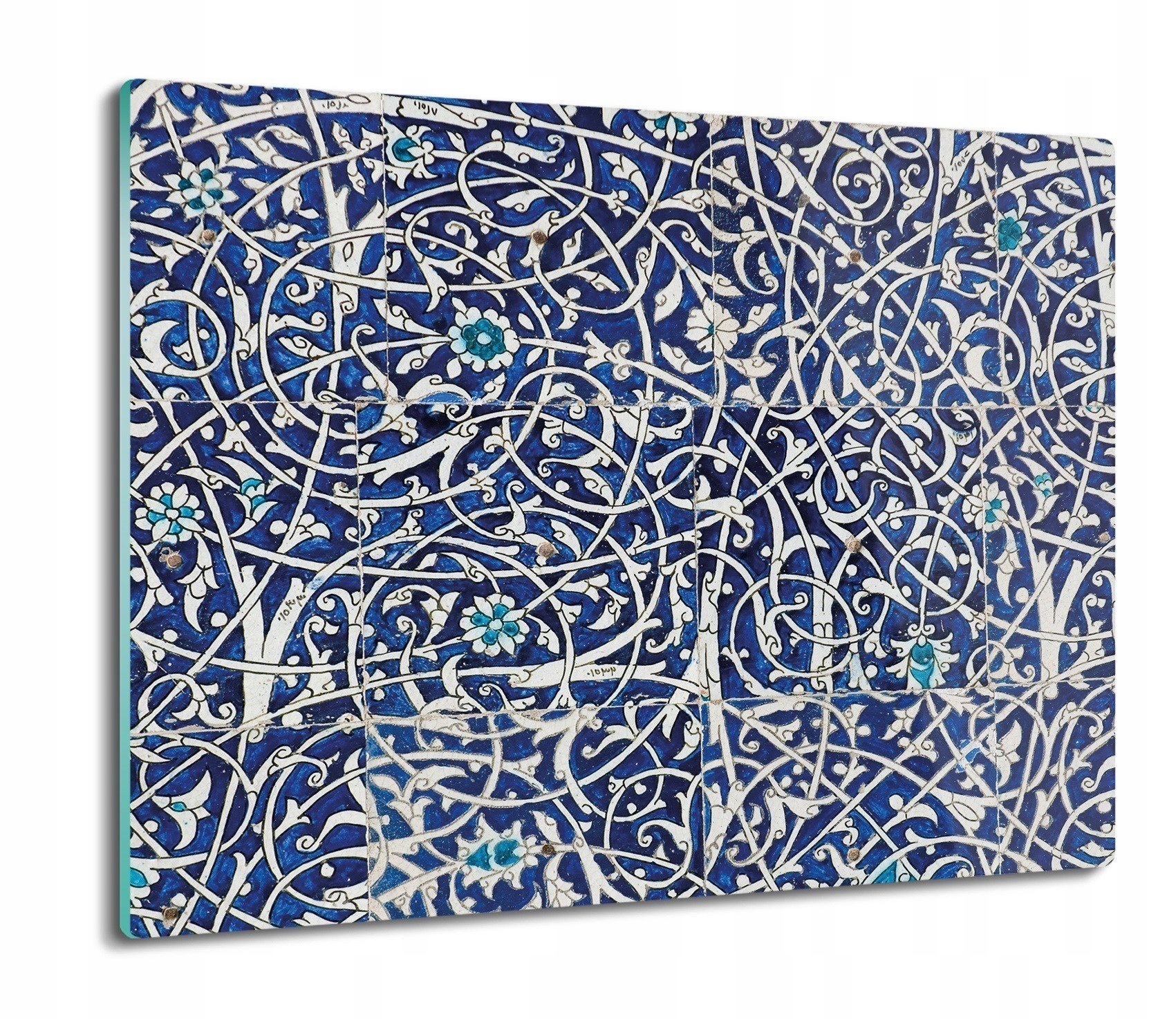 

Ornament wzór kwiaty 60x52 deska kuchenna szklana