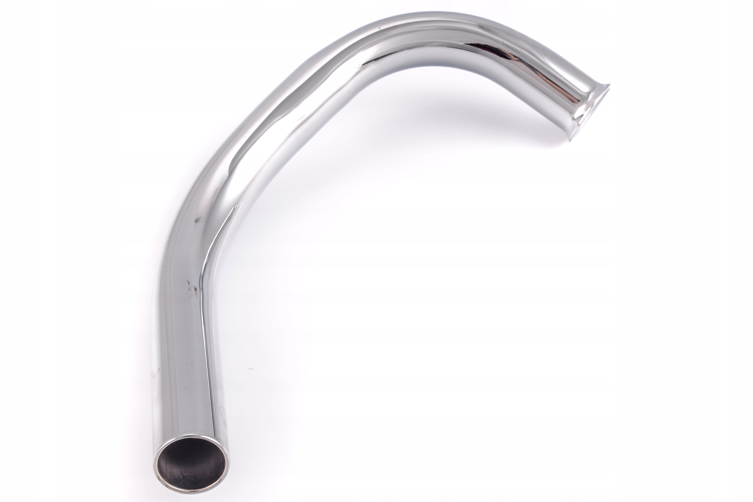 Kolanko wydechowe tłumika chrom rura cylindra Simson S50 S51 super jakość Numer katalogowy części 62026