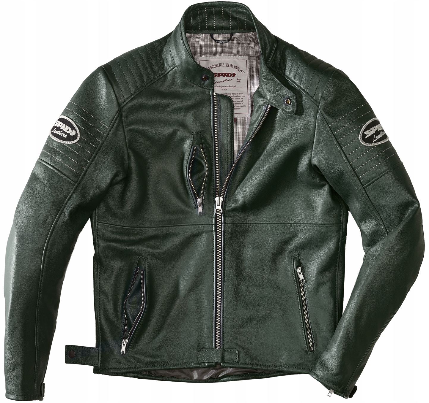 KURTKA MOTOCYKLOWA SKÓRZANA SPIDI CLUBBER roz. 50