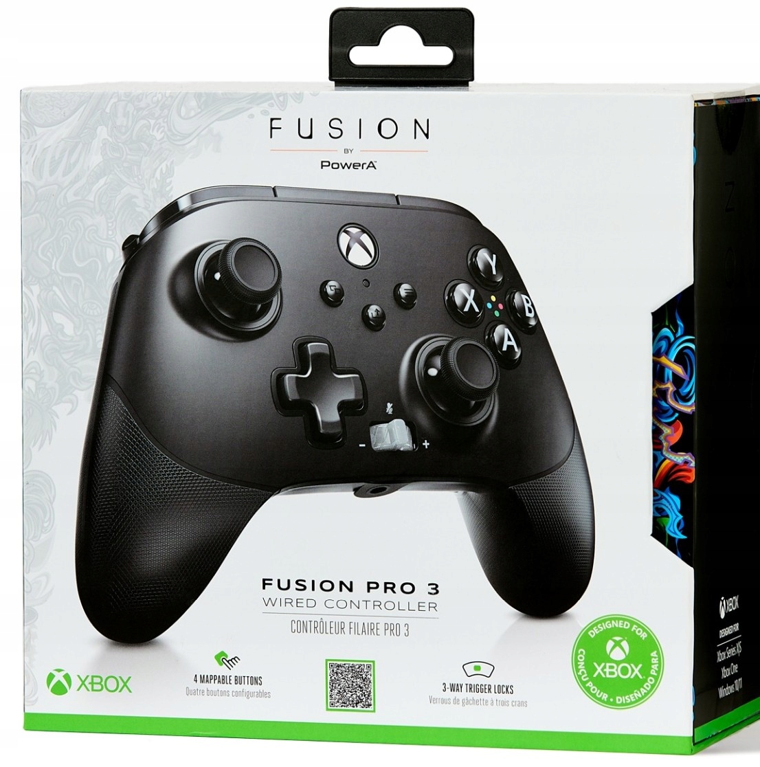 PowerA XS Pad przewodowy Fusion 3 PRO Czarny