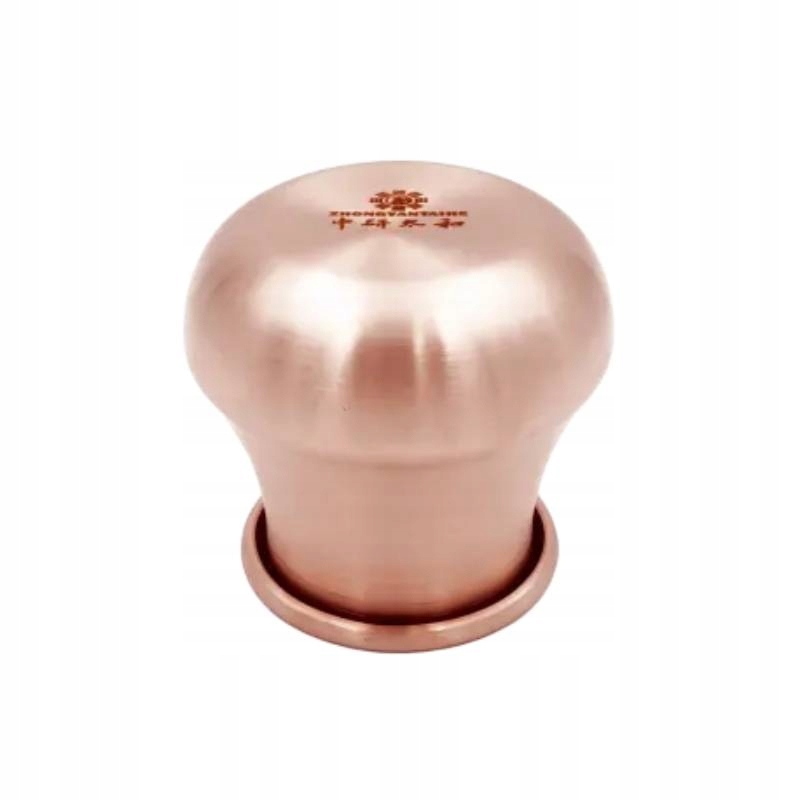 Tybetańska Bańka do terapii z miedzi bańka chińska miedziana 8 cm