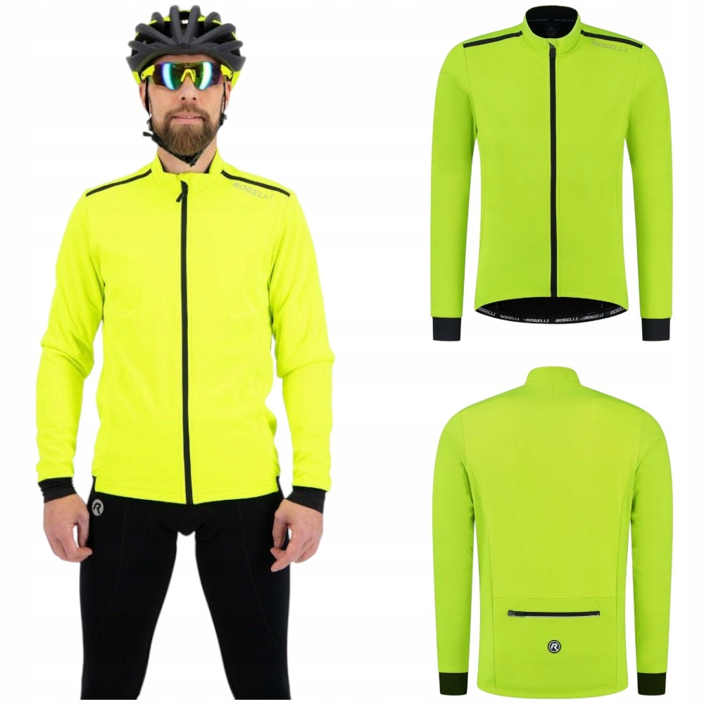 Rogelli Core Winter Kurtka Rowerowa Softshell Oddychająca Lekka Ciepła