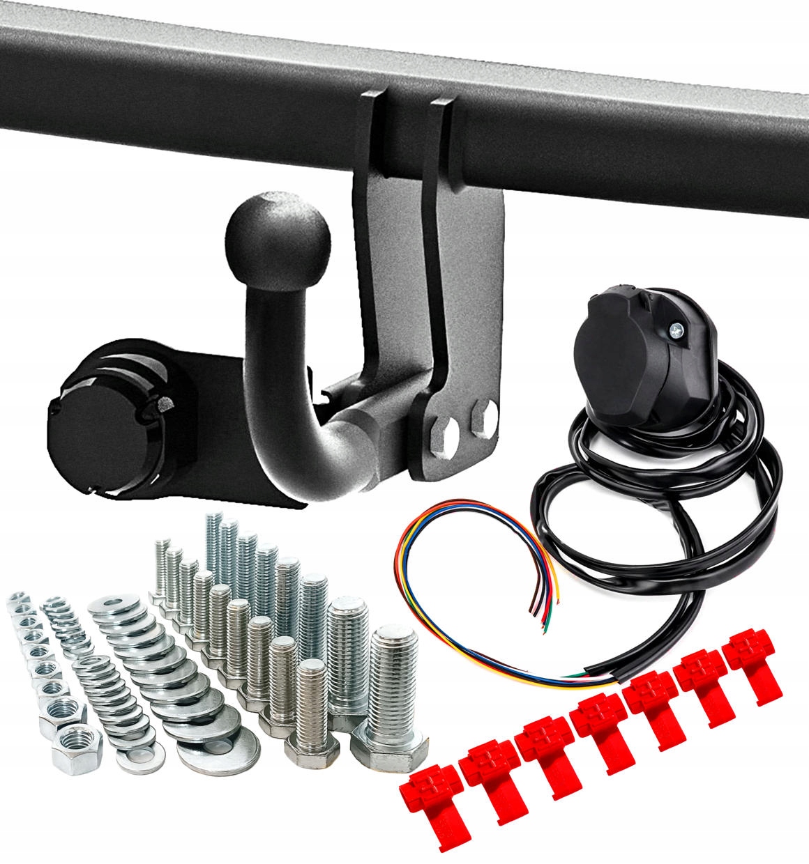 Hak holowniczy+WIĄZKA13pin OPEL MOKKA X (J13) 2012-2019 CROSSOVER Mokka mk1