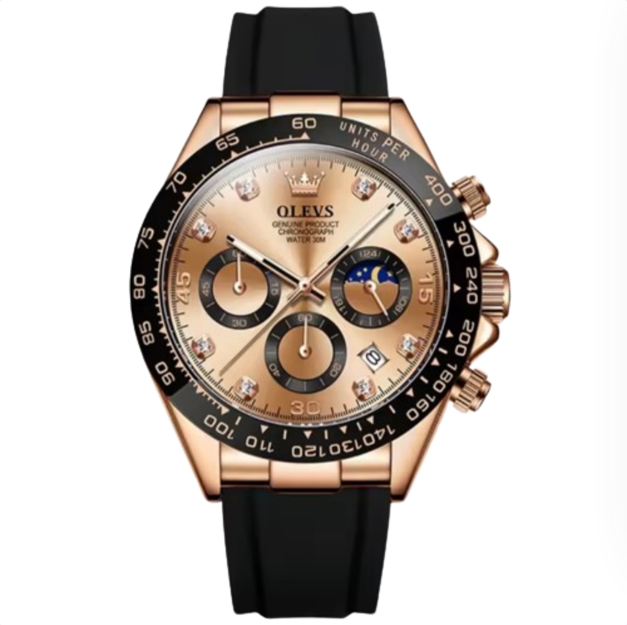 Elegantní pánské hodinky japonské firmy Olevs 2875