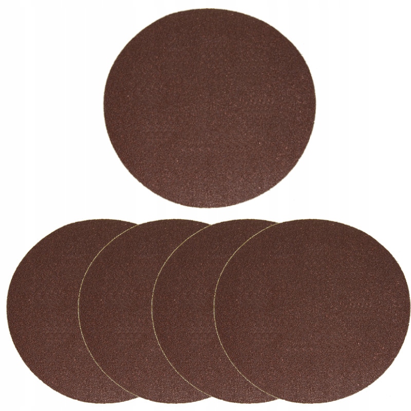 

Krążek Ścierny Papier Na Rzep 150 mm GR40 5 szt.