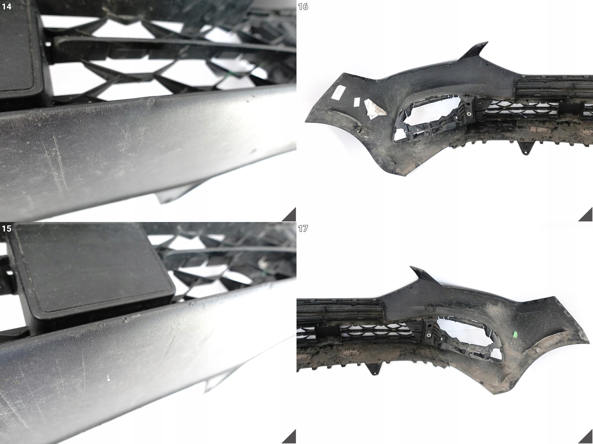 SEAT LEON 4 IV 5FA 20- ZWYKLY bumper front (PDC APS+PLA) + grid +SPOILER