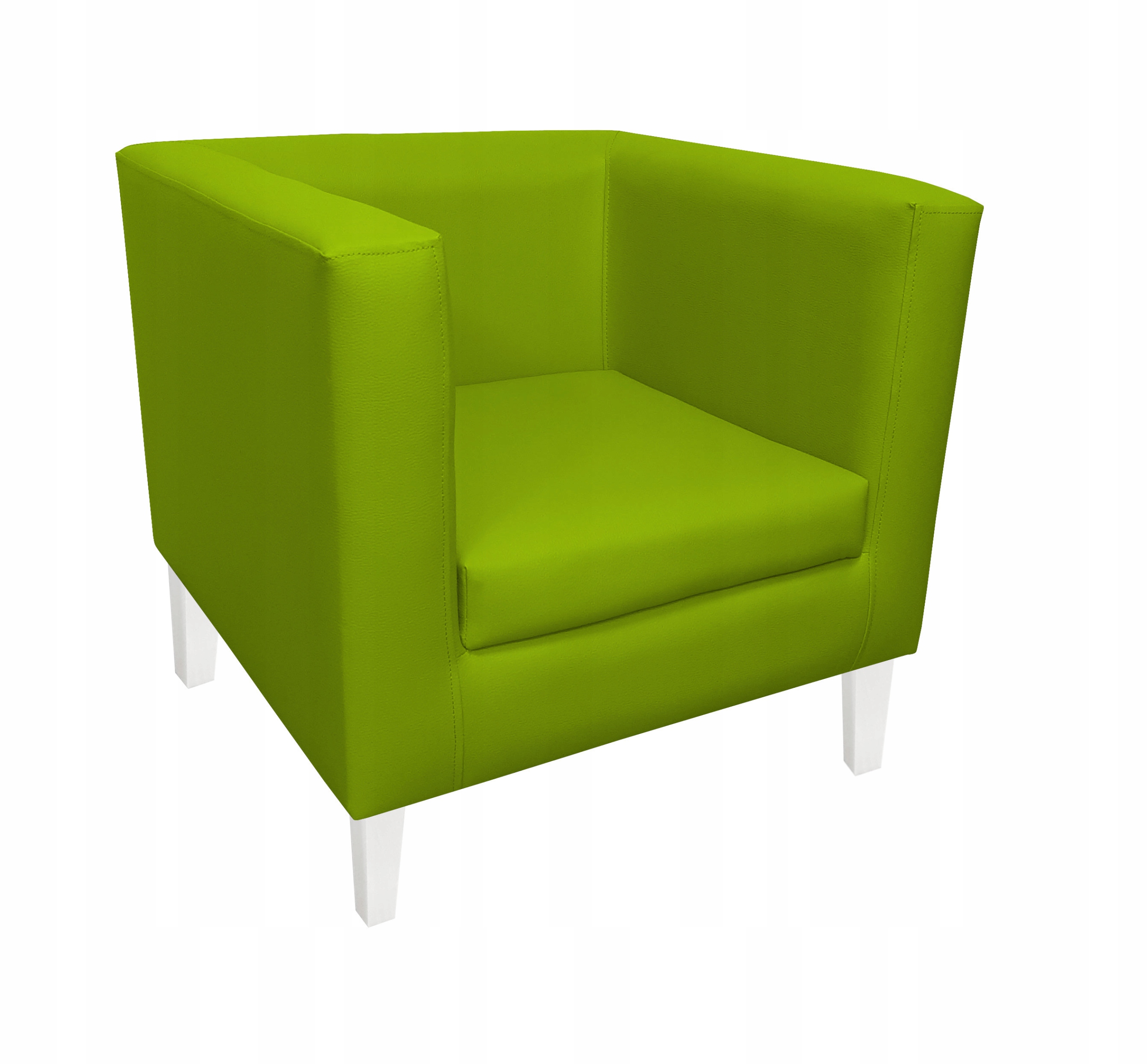 Fotel Monaco nogi białe D5