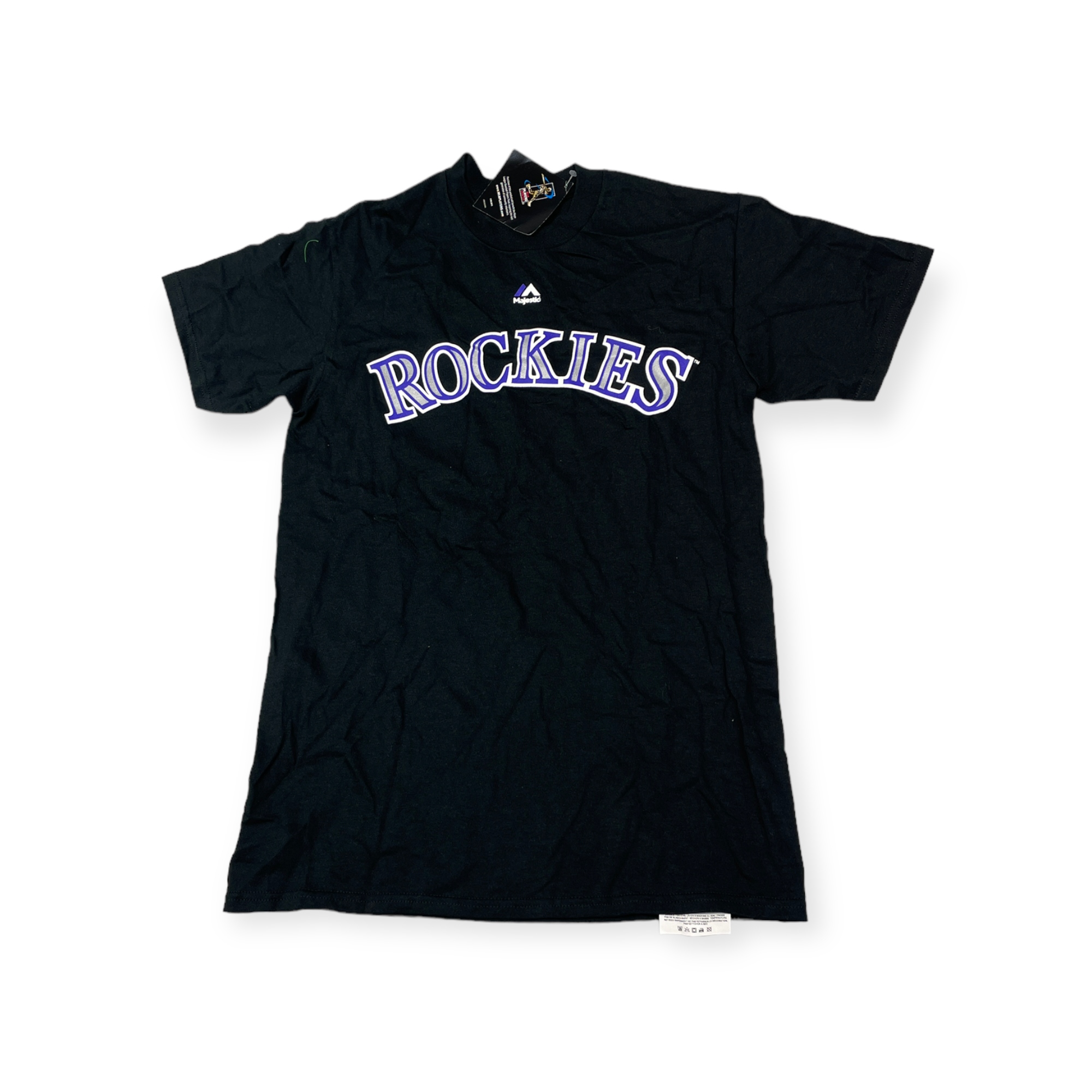 Koszulka T-shirt męski Majestic 27 Story Colorado Rockies Mlb S