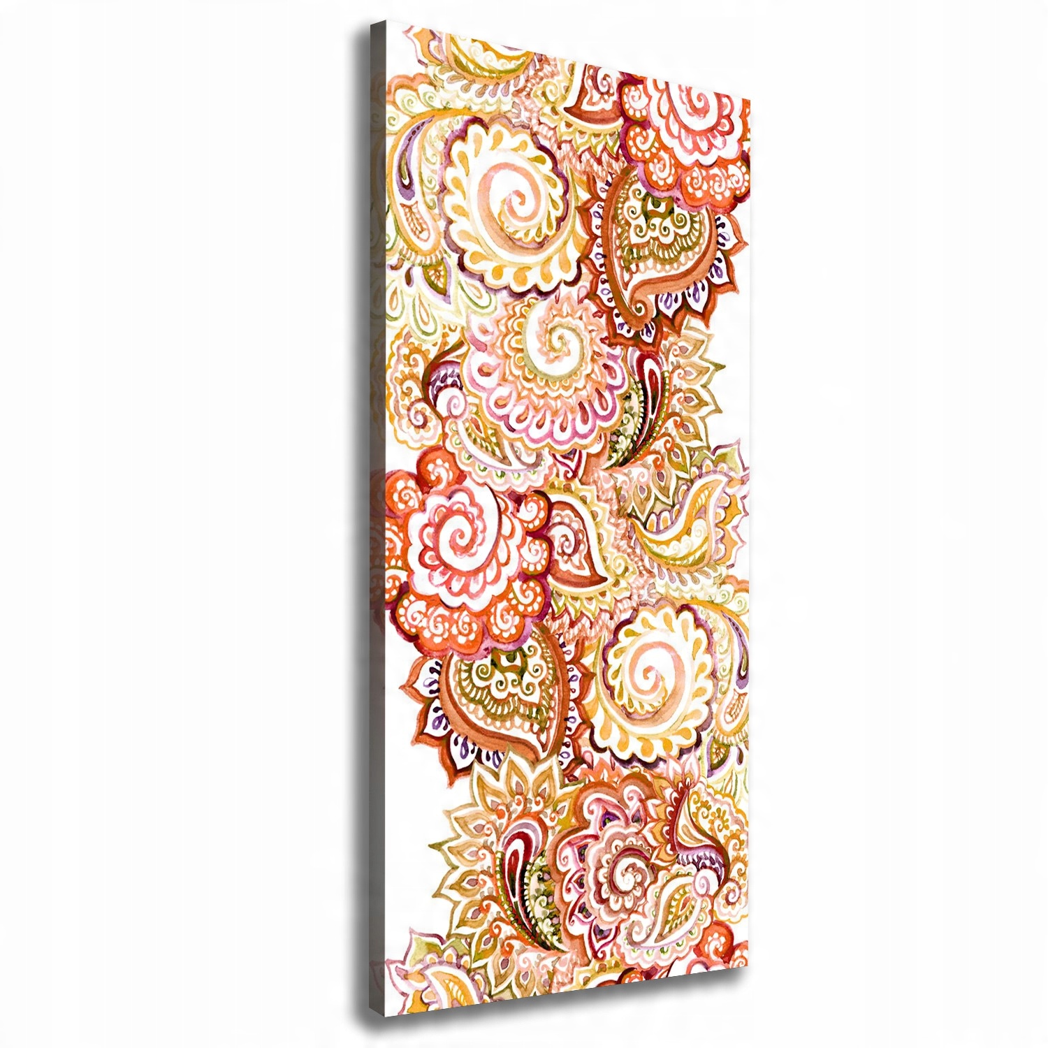 

Foto obraz na płótnie do salonu Ornamenty 50x125cm
