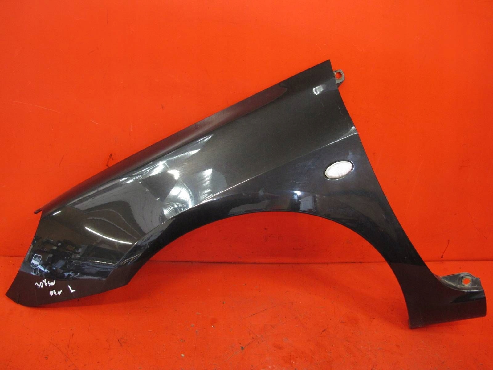 PEUGEOT 307 01-05 fender right front front black EXLD