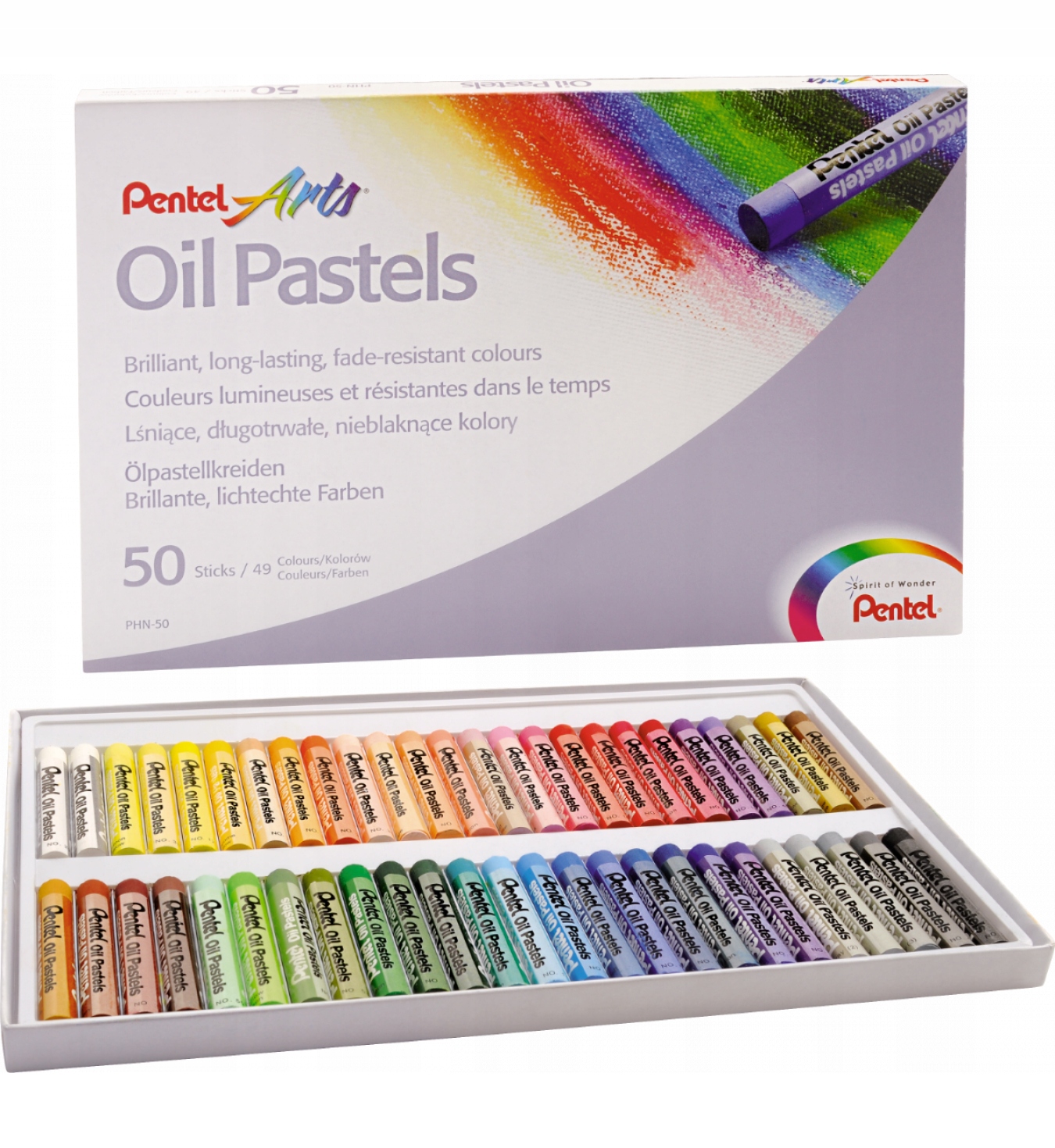 

Pentel Pastele Olejne Kredki Pastelowe