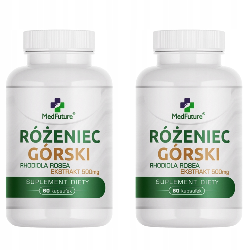 RÓŻENIEC GÓRSKI Rhodiola rosea EKSTRAKT ZESTAW