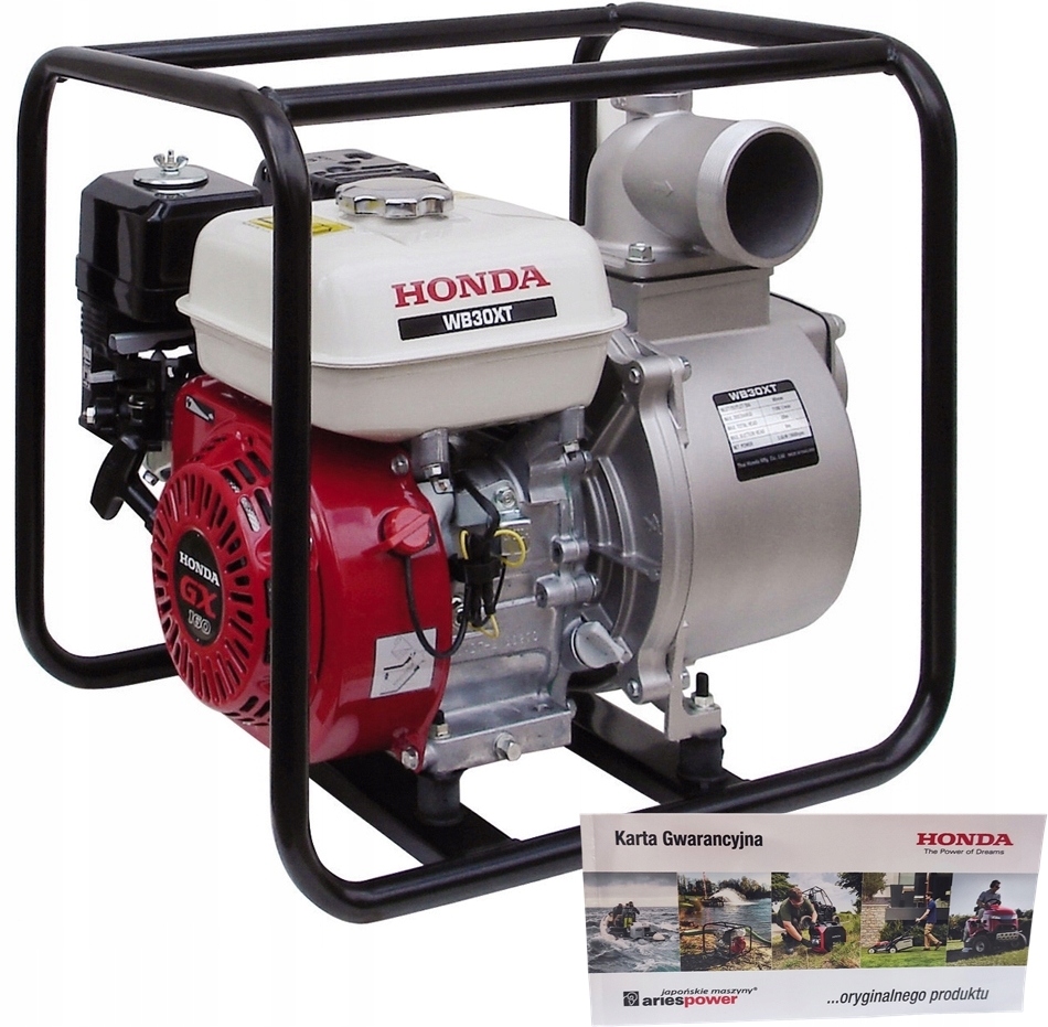 Motopompa Pompa Honda Wb 30 Xt Czysta Woda 1100 l/min 2,3 atm