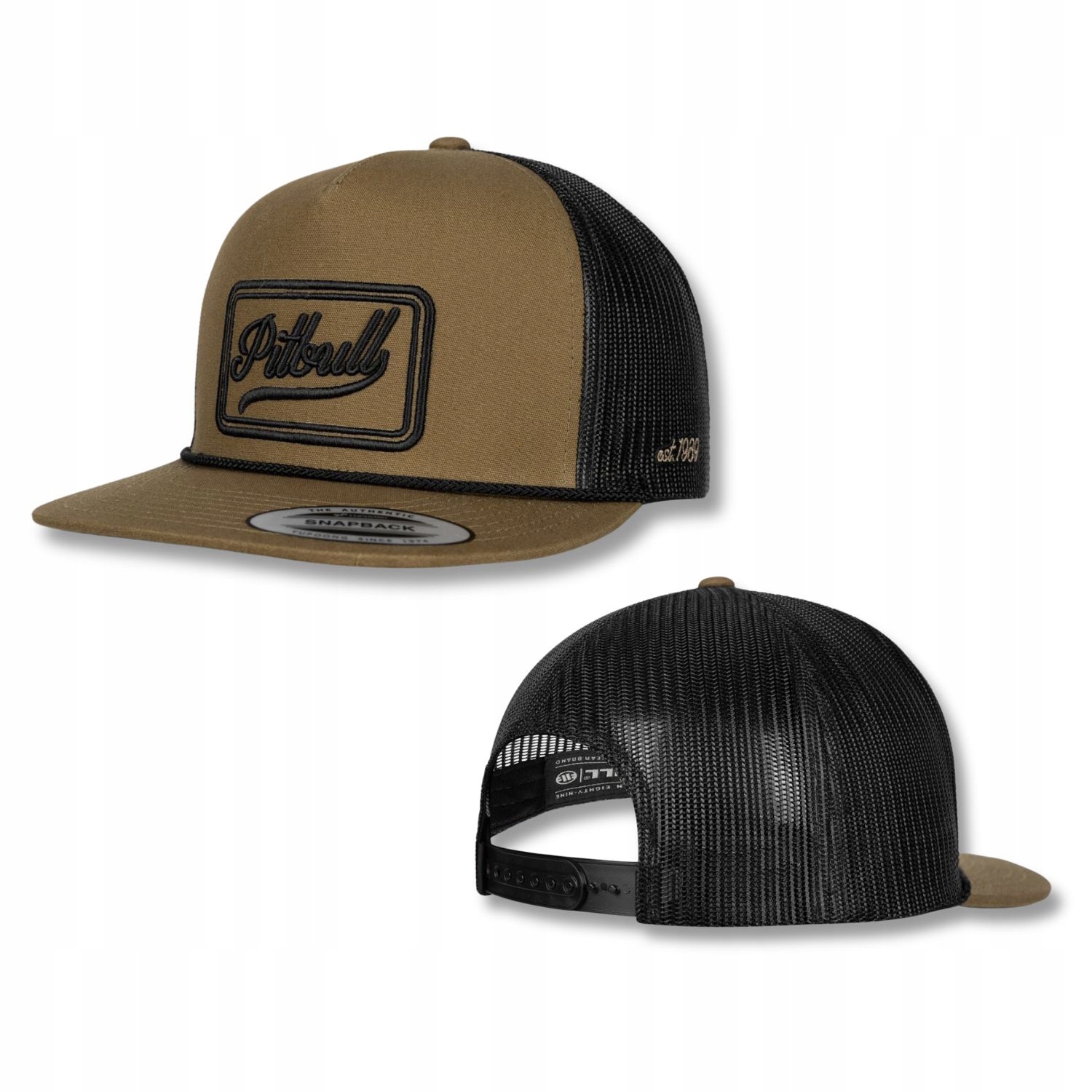 Kšiltovka Pitbull Snapback s ohnutým kšiltem Pitbull Original 1989