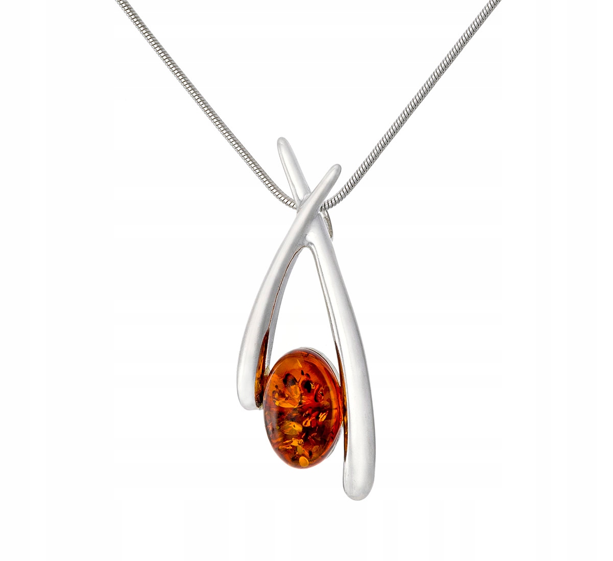 

Naszyjnik / Wisiorek Amber 091 z Bursztynem