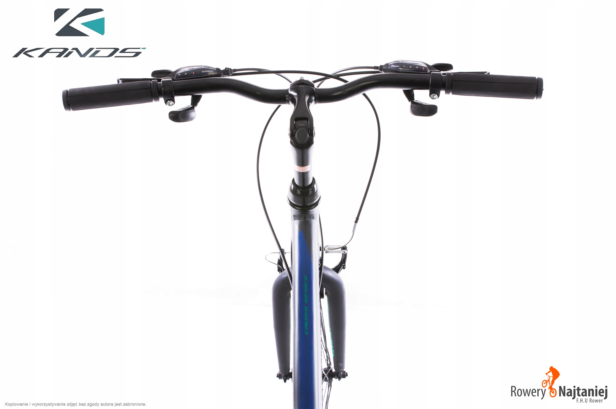 ROWER CROSS DAMKA KANDS STV 700 D19 graf-mięt 2022 Rozmiar koła (