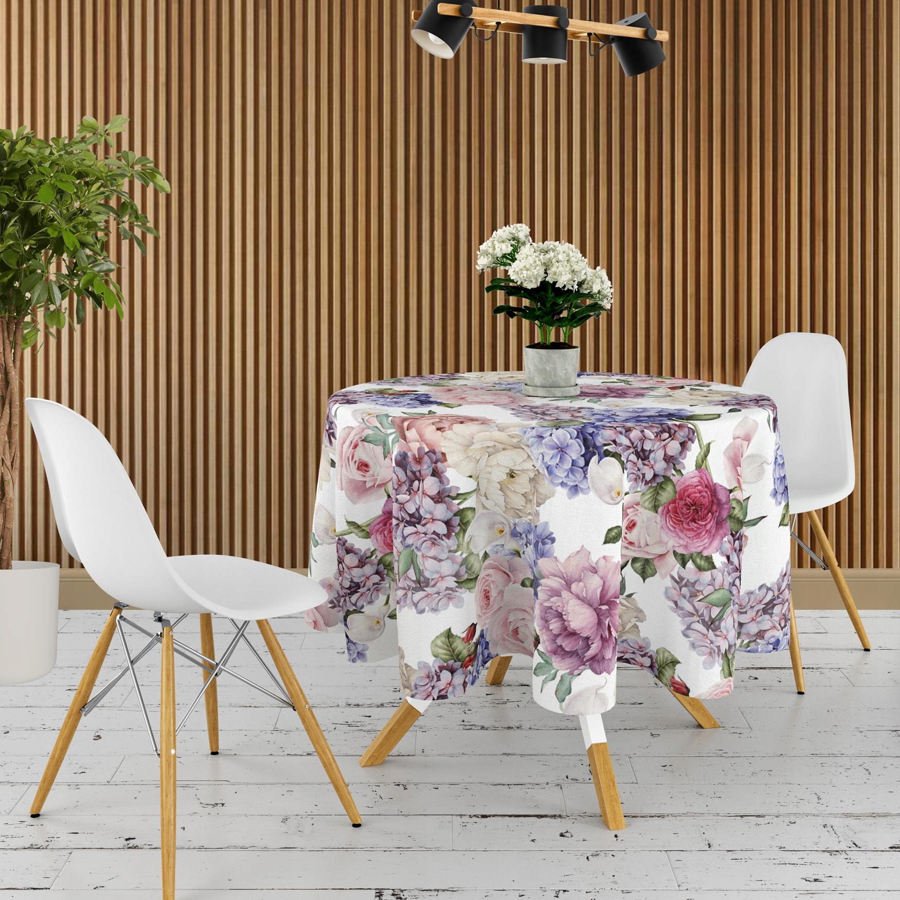 OBRUS OKRĄGŁY NA STÓŁ DEKORACYJNY 140 WZÓR KOŁO 062 Kolor wielokolorowy inny