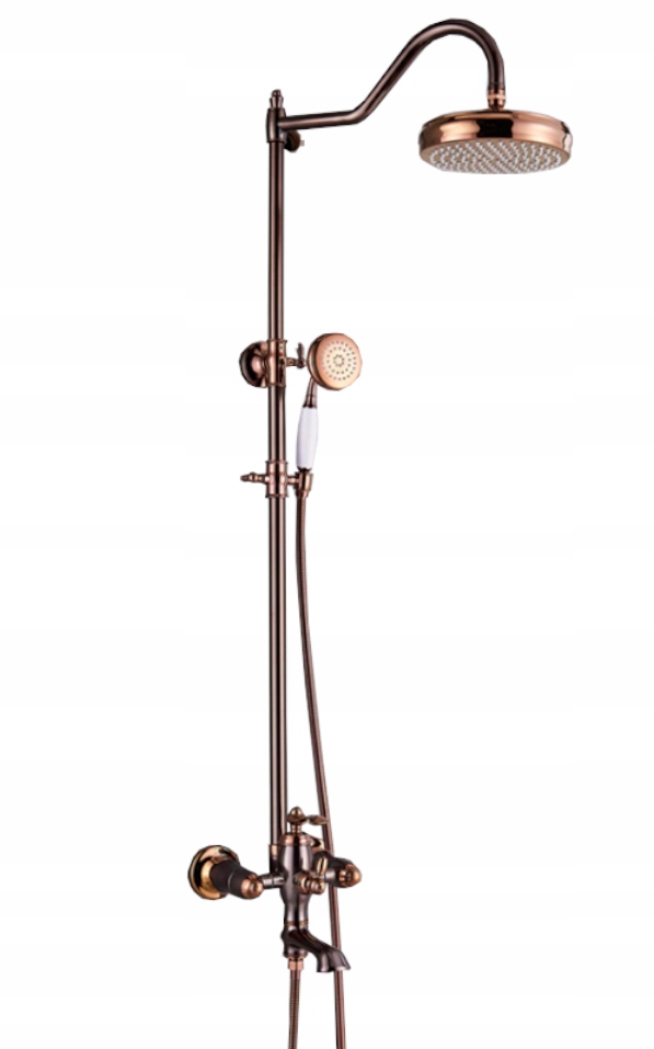 Sprchový set Starožitný Retro Mosadz bronz