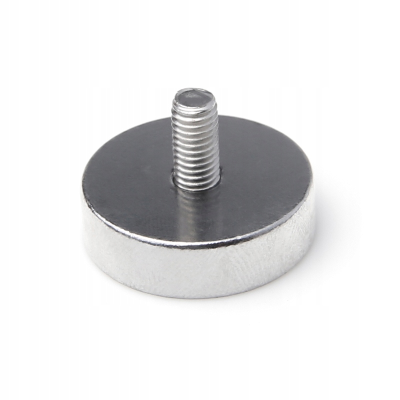 Neodymový Magnet 25x17 mm s vnějším závitem M5, montážní držák 10 ks