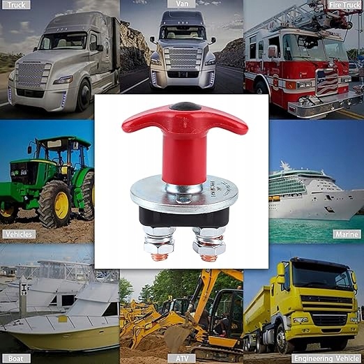 Wyłącznik Prądu HEBEL Główny 150A Odłącznik Zasilania Akumulatora 12-48V Numer katalogowy oryginału 06110