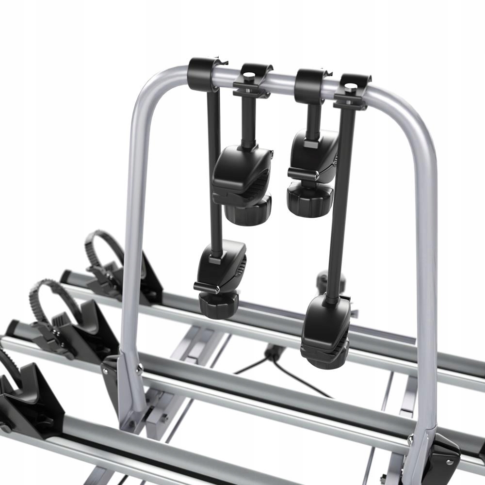 BAGAŻNIK ROWEROWY NA HAK PLATFORMA 4 ROWERY - AMOS - UCHYLANY 13 PIN ZAMEK Model Giro