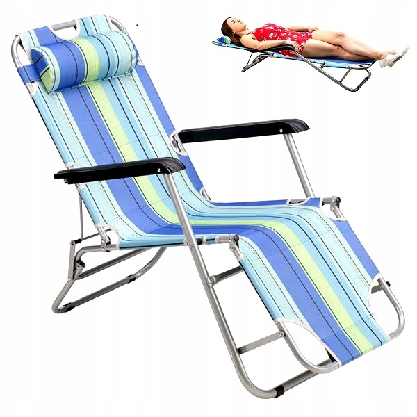 

Fotel Krzesło Leżak Ogrodowy Rozkładany Gravity