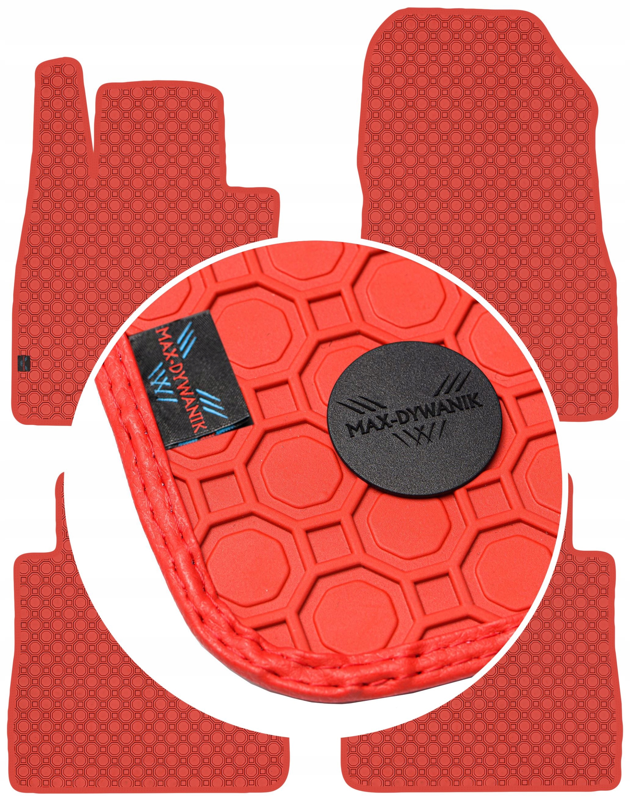 Nissan Note II 2013 Koberce Červené