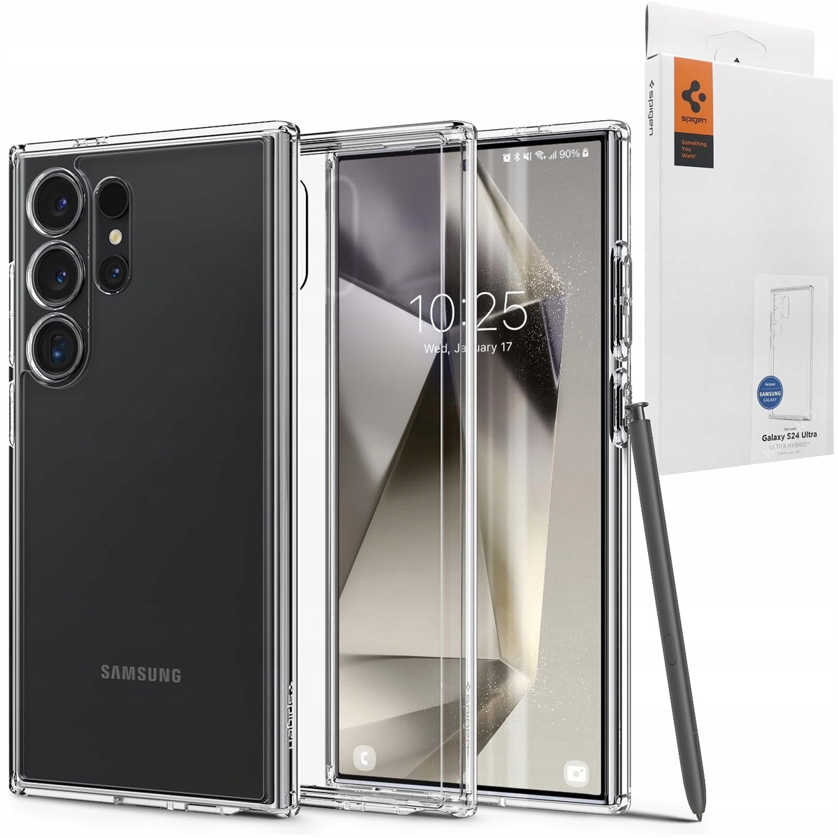Spigen [Ultra Hybrid] Phone Case | for Samsung Galaxy S24 Ultra | S24 Plus  | S24