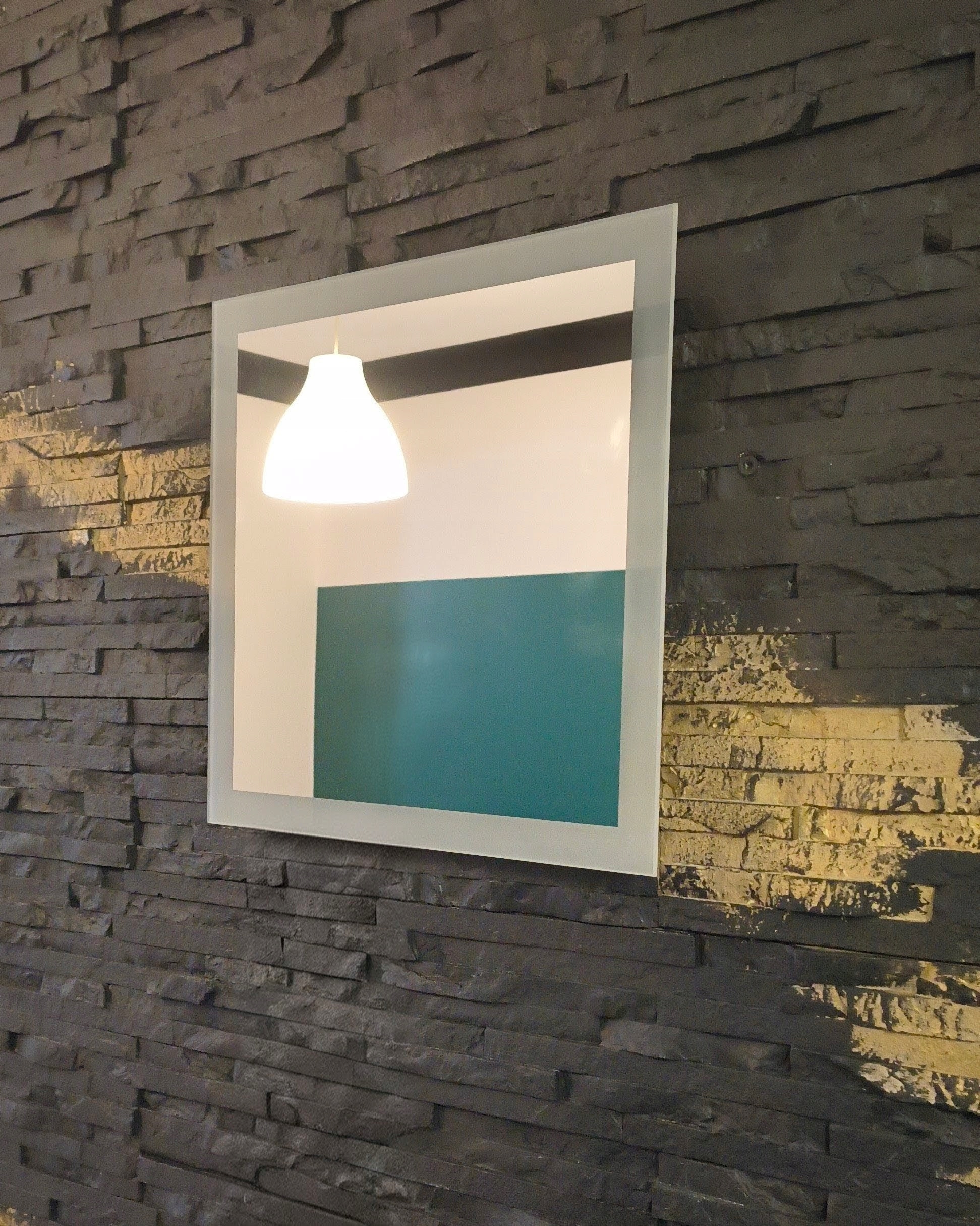 Zrcadlo Led Lena 60 cm x 70 cm Dotyk Dům, Hotel, Koupelna, Kancelář