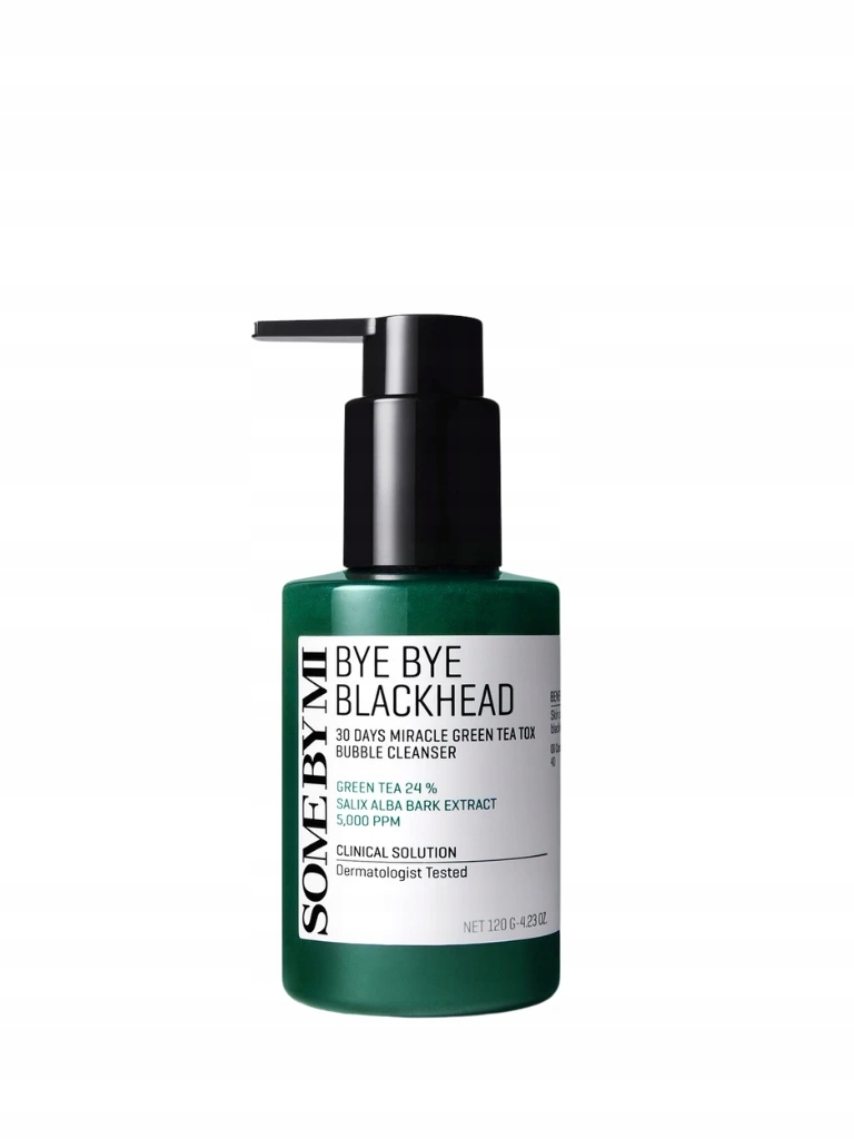 Miracle Bye Bye 30 Days Blackhead Miracle Green Tea Tox Bubble Cleanser Č