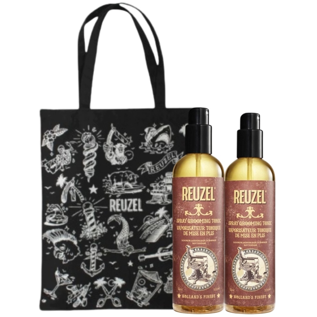 Reuzel Tonik do stylizacji włosów w sprayu dla mężczyzn 355ml 2szt