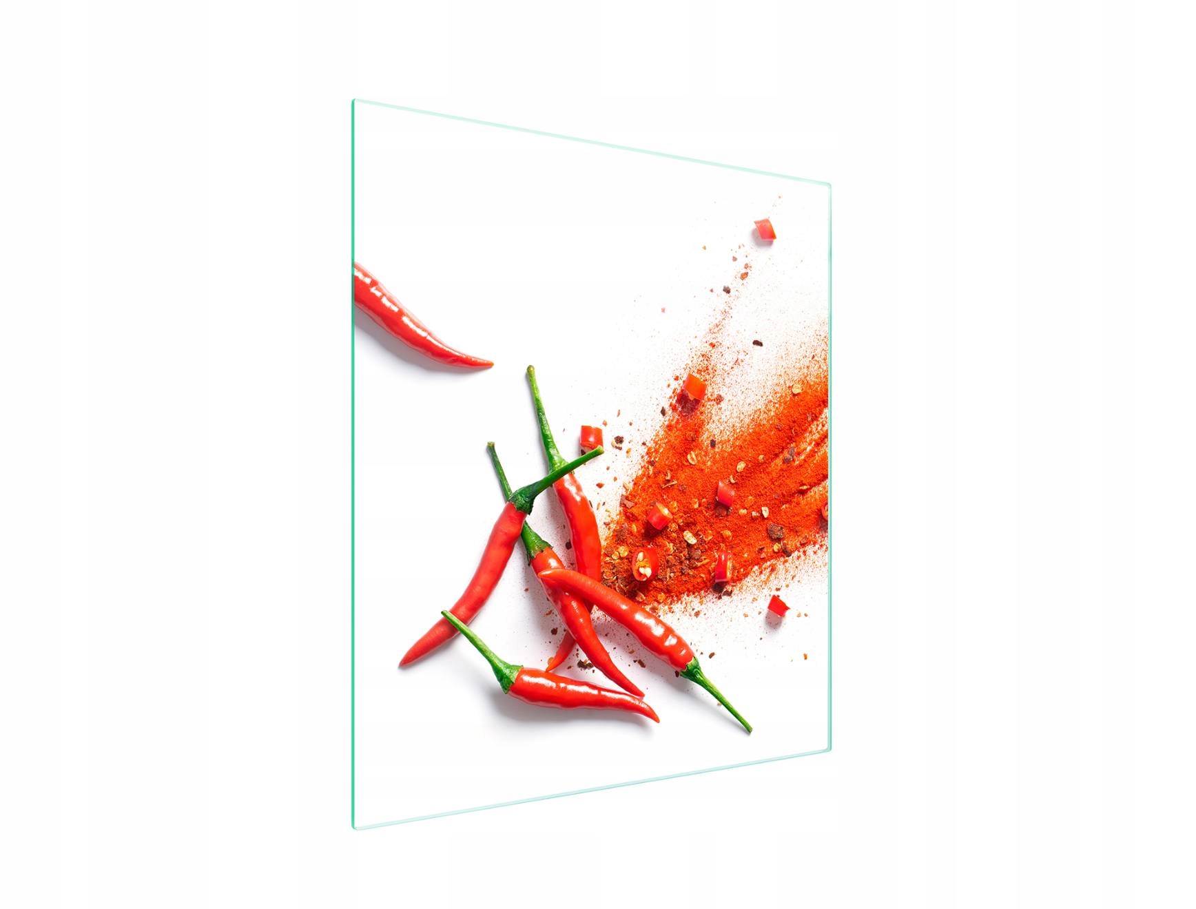 7v1 Skleněná Deska Na Krájení 45x52 Chilli