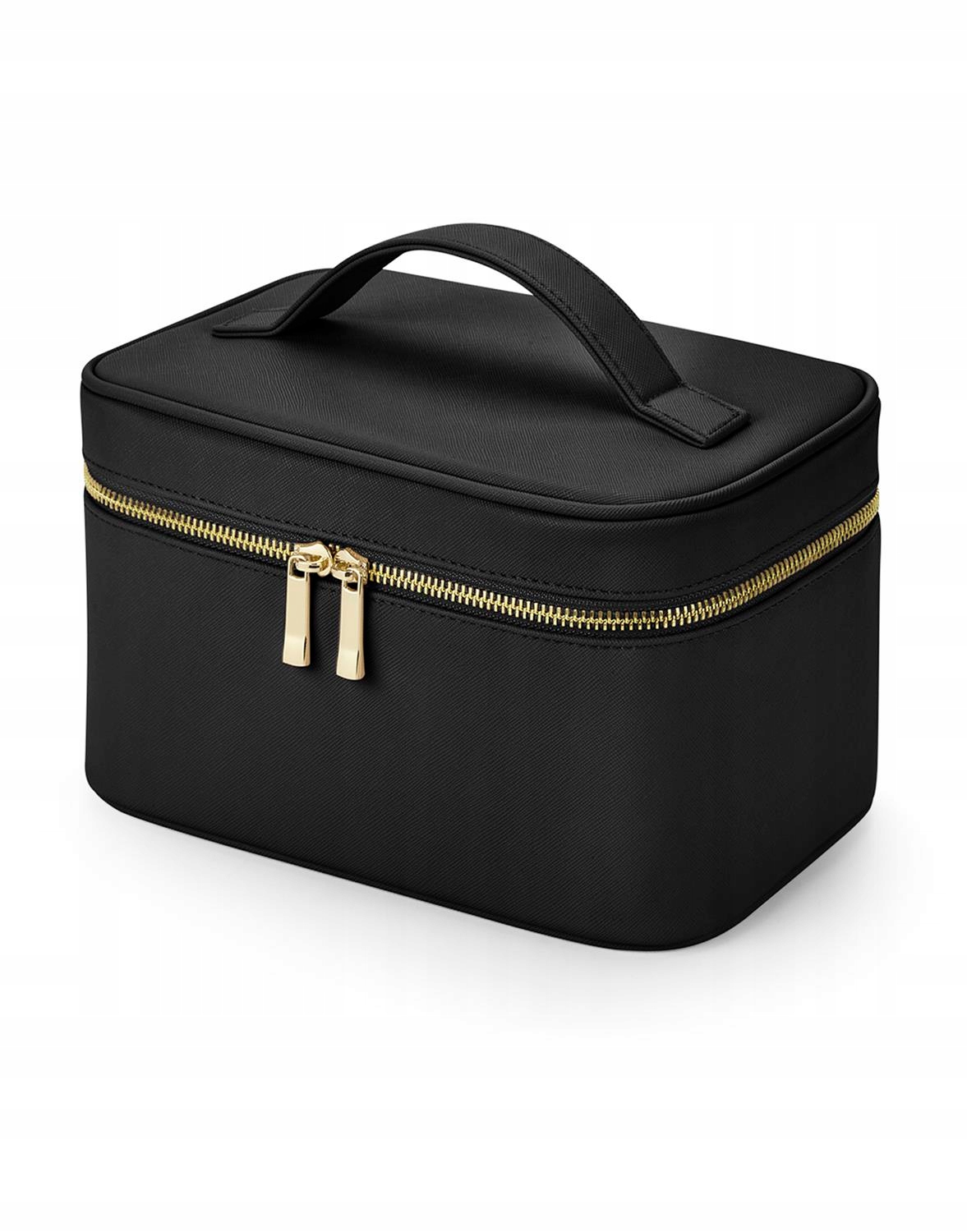 Duża Kosmetyczka Podróżna Kuferek Na Kosmetyki Organizer Skórzana Eko