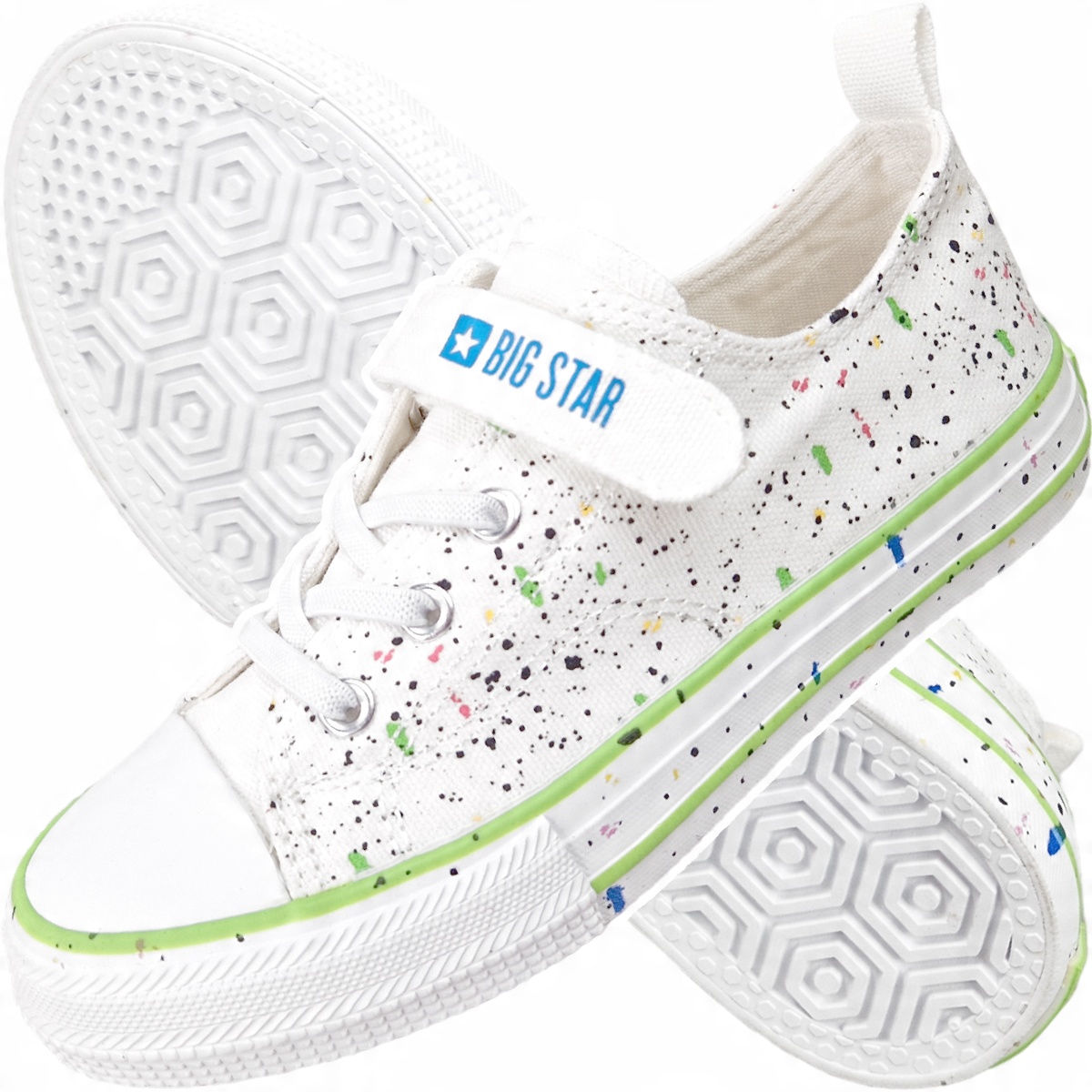 

Trampki dziecięce Big Star białe buty LL374062 35