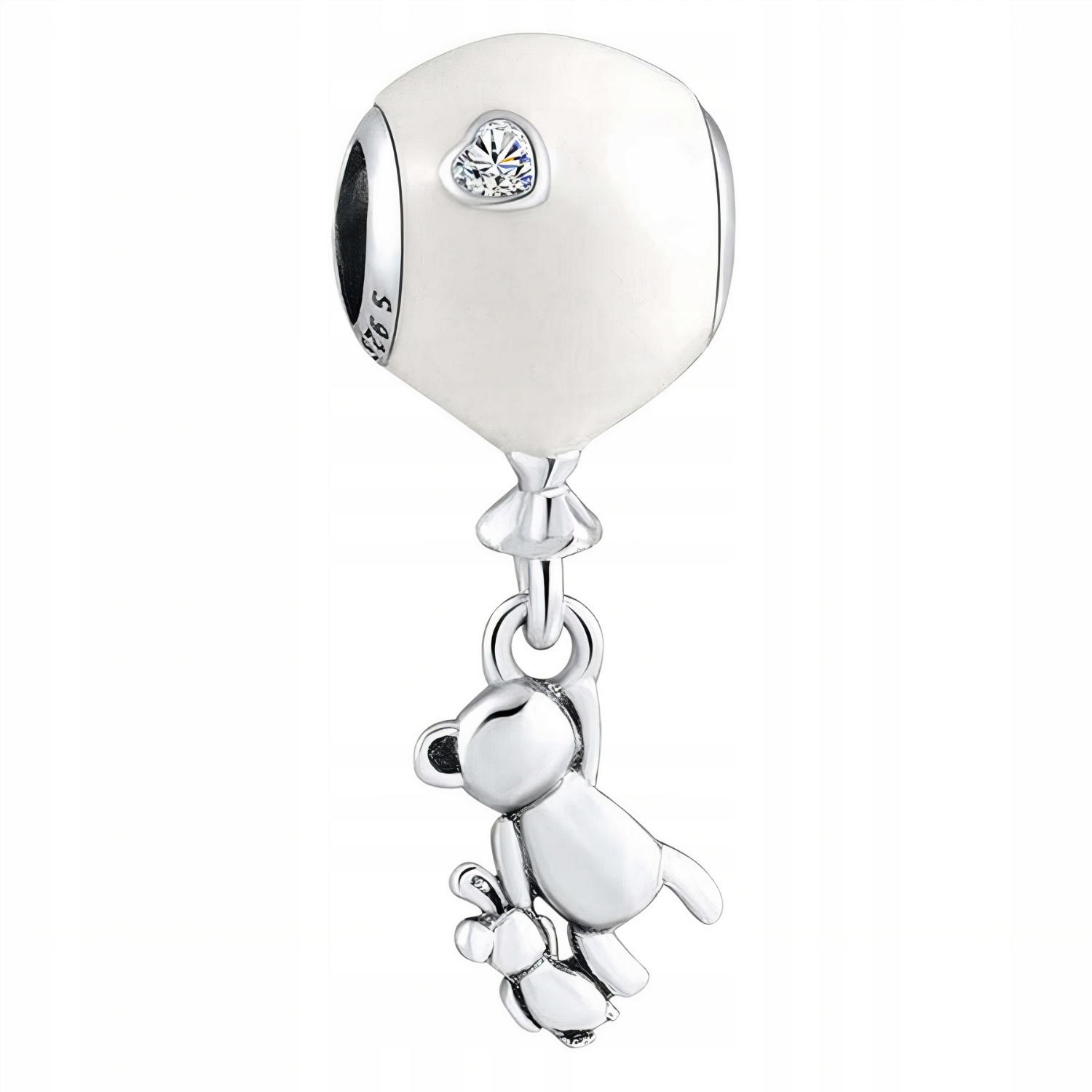 

Charms Miś Balon Misiek Teddy Bear srebro 925