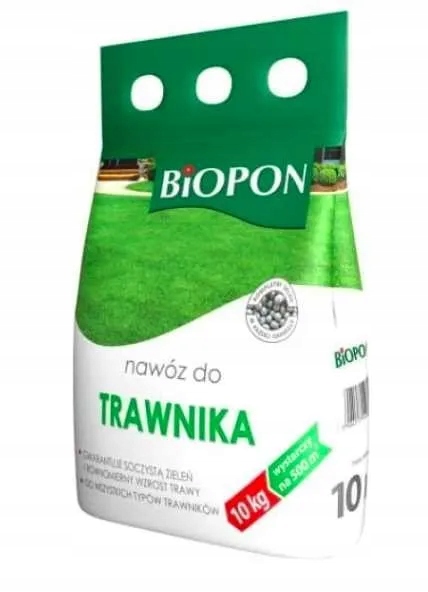 

Biopon Nawóz do trawnika intensywna zieleń, 10 kg