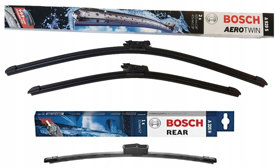 

Bosch Wycieraczki Przód+tył Audi A3 Sportback