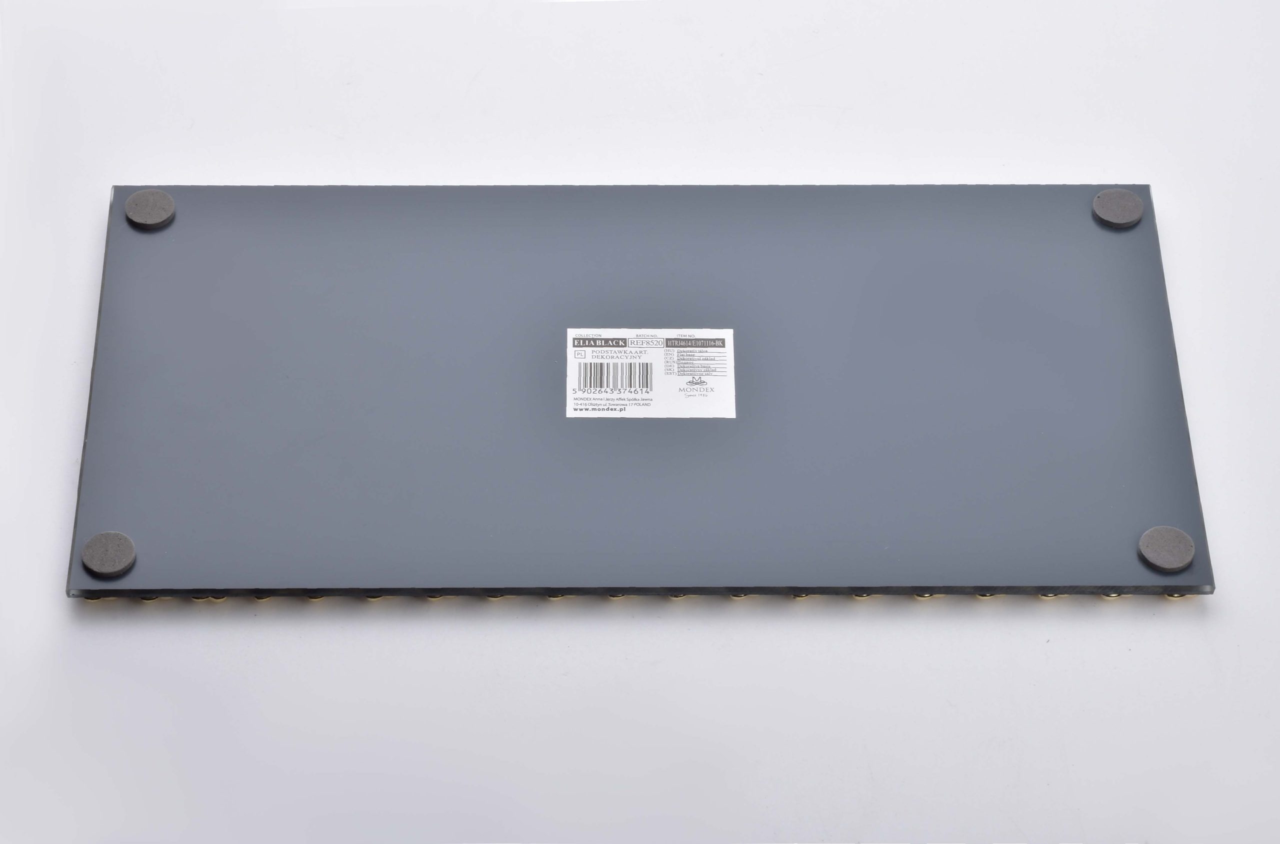 ELIA BLACK podstawka 32x16xh1cm — 3