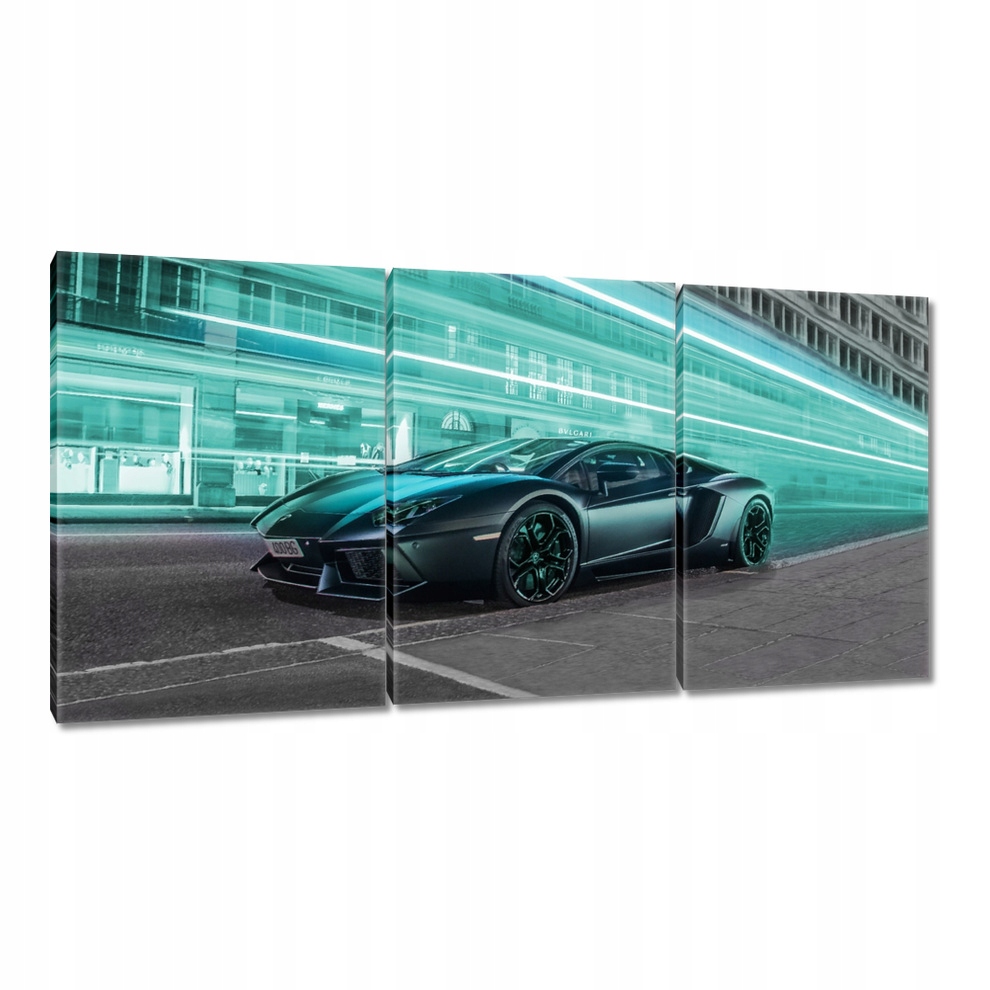 Obraz 120x60 auto Tyrkys