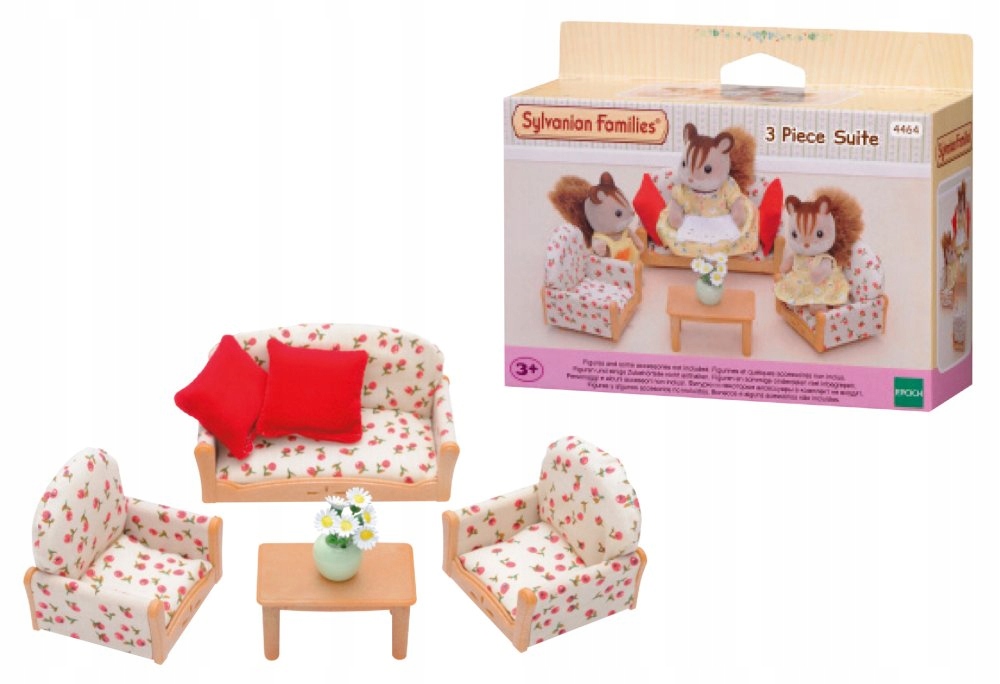 

Sylvanian Families Zestaw Wypoczynkowy Fotele Stół