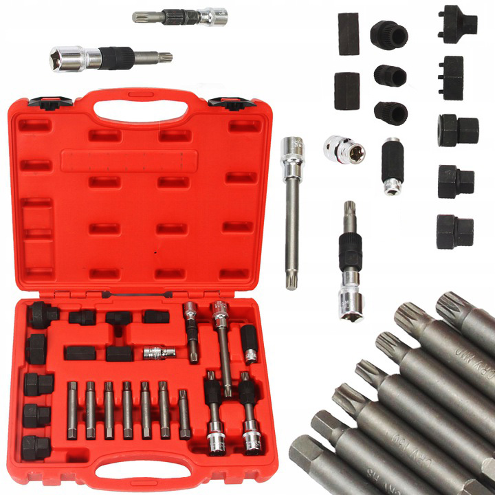 ZESTAW DO ALTERNATORA 24sz KLUCZE DO ALTERNATOROW Mark Falon Tech